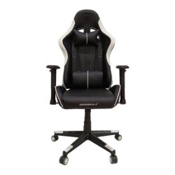 DEADSKULL Gaming Chair-Mark X Black/White 