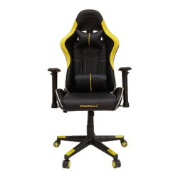 DEADSKULL Gaming Chair-Mark X Yellow/Black