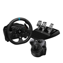 Logitech G923: Racing Wheel and Pedals-Black