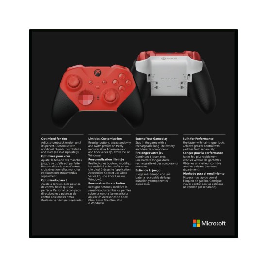 Xbox Elite Wireless Controller Series 2 Core Red