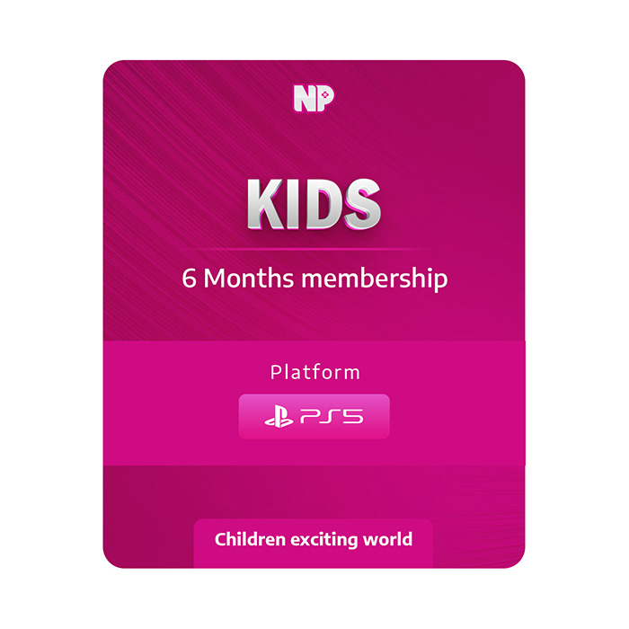 PalmPlus Kids Playstation Membership for PS5 games- 6 months