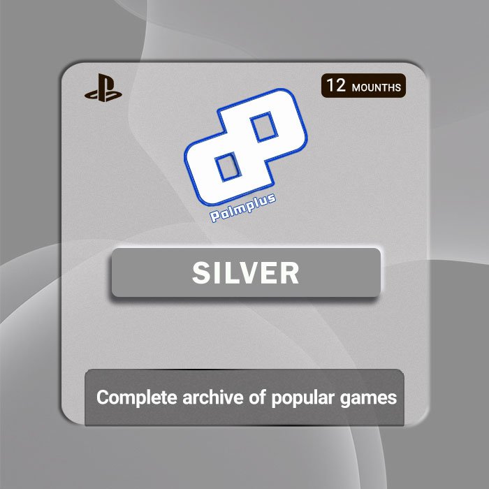 PalmPlus Silver Playstation Membership for PS4 & PS5 games