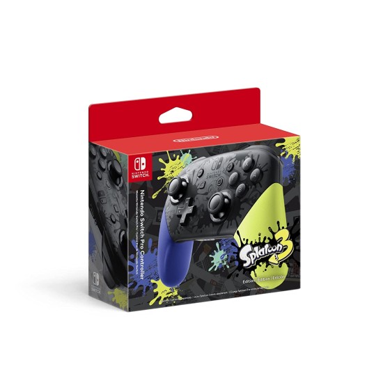 Nintendo (New Version) Pro Controller-Splatoon 3 Edition