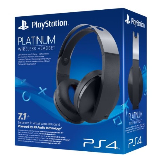 PlayStation Wireless Headset-Platinum