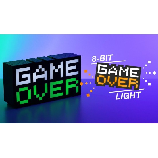 Icon Light Game Over-8Bit