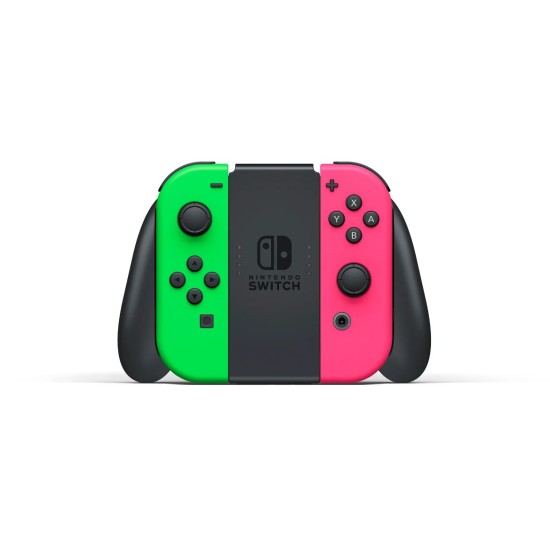 Nintendo (New Version) Neon Pink And Neon Green Joy-Con