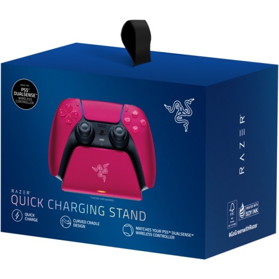 Razer Quick Charging Stand for PlayStation 5-Red