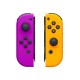 Nintendo (New Version) Neon Purple And Neon Orange Joy-Con