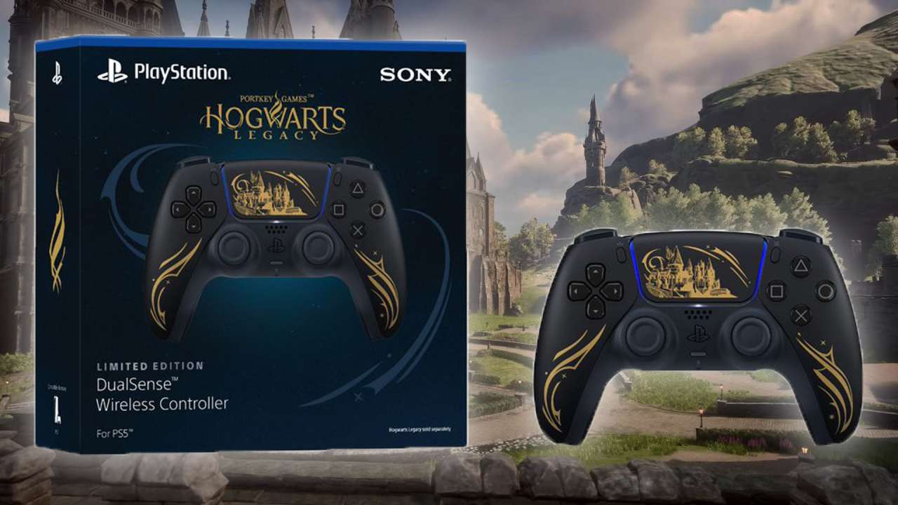Sony Playstation PS5 DualSense Wireless Controller Hogwarts Legacy Limited  Edition - US